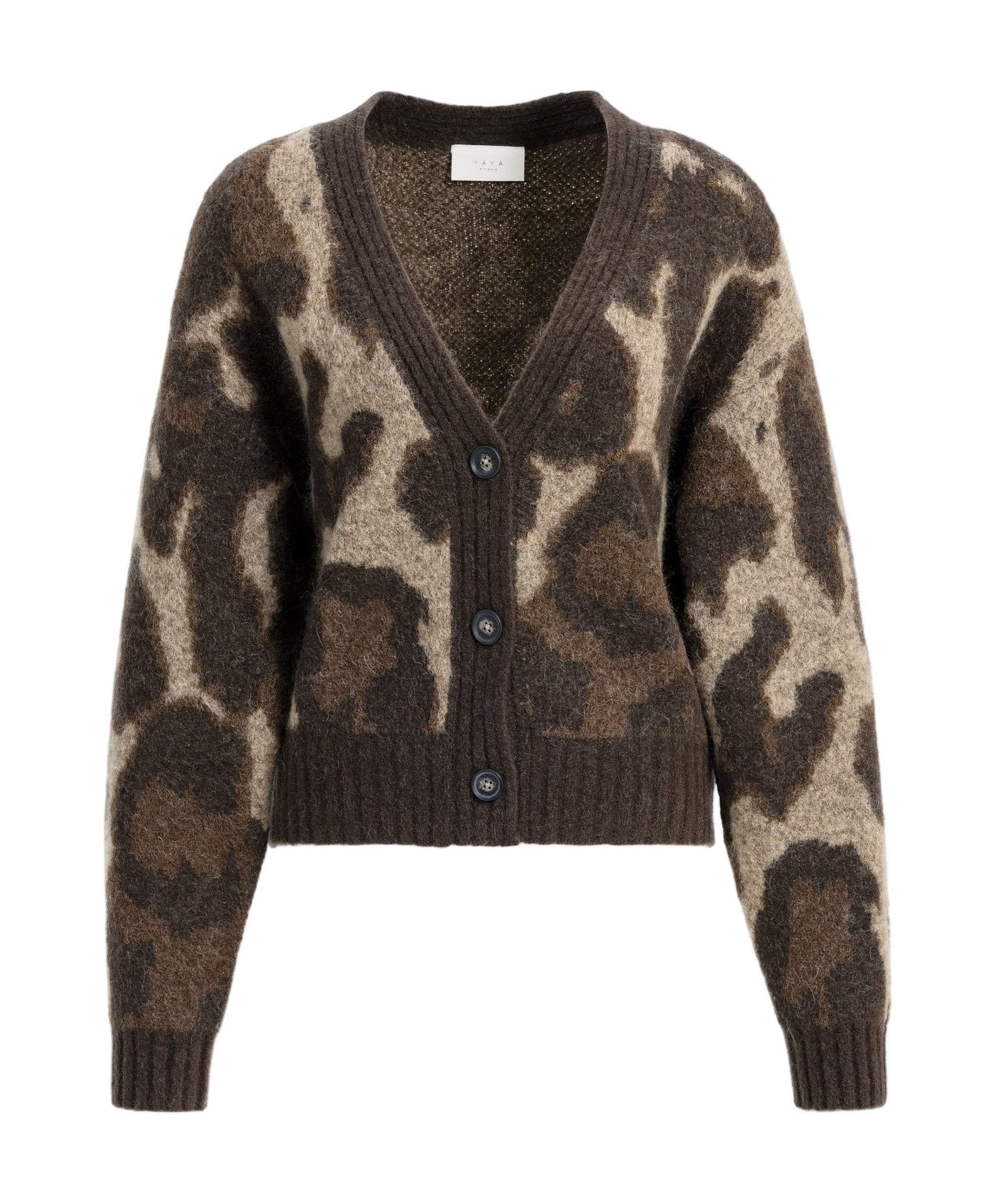 Dames vest bruin