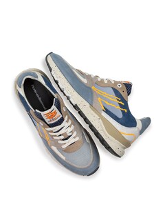 heren sneakers blauw