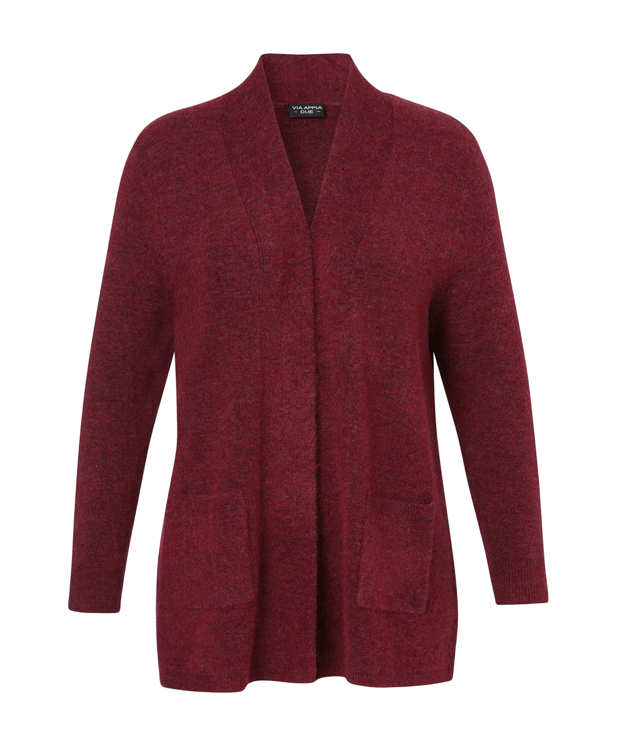 Dames vest bordeaux