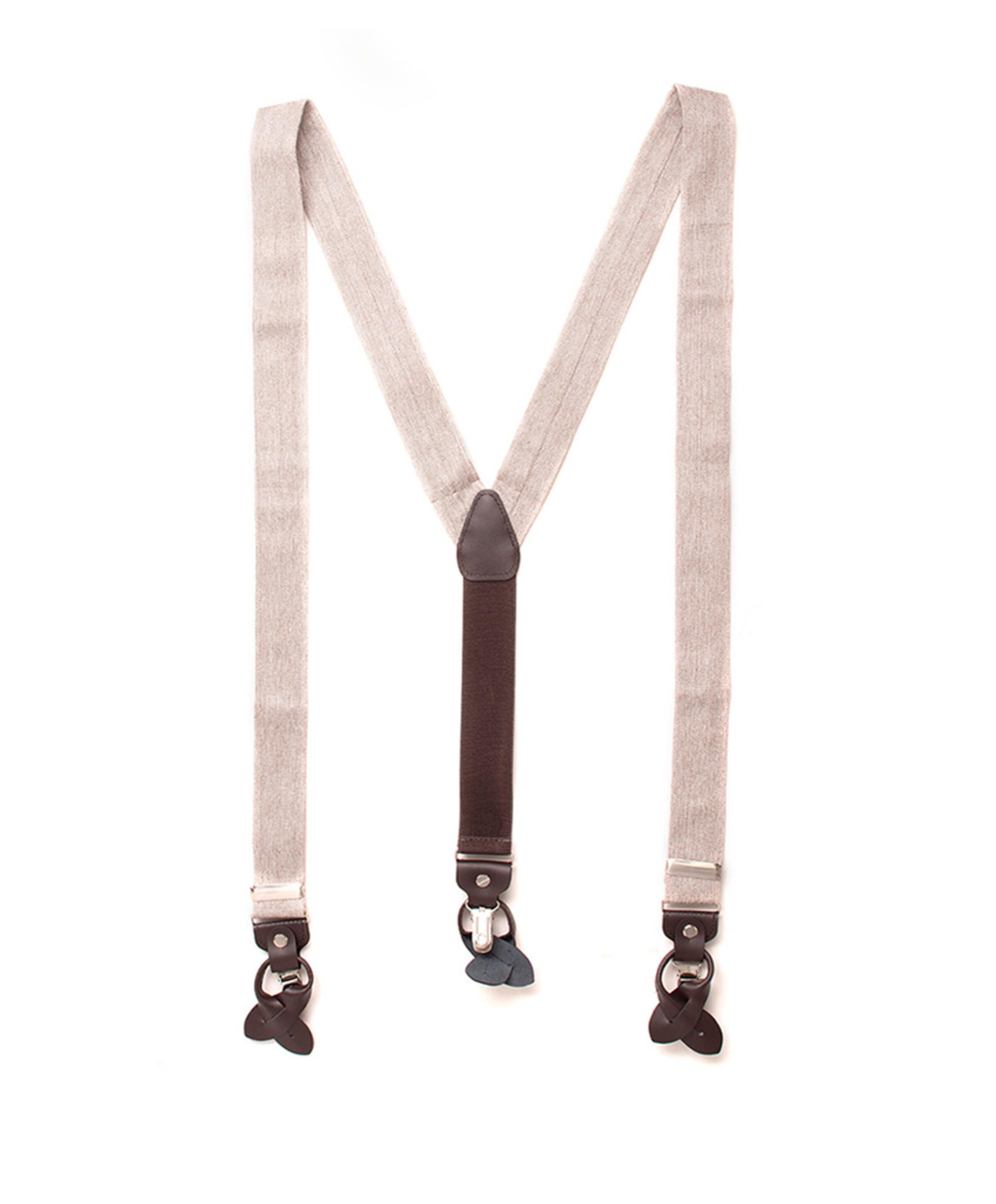 Heren accessoire beige