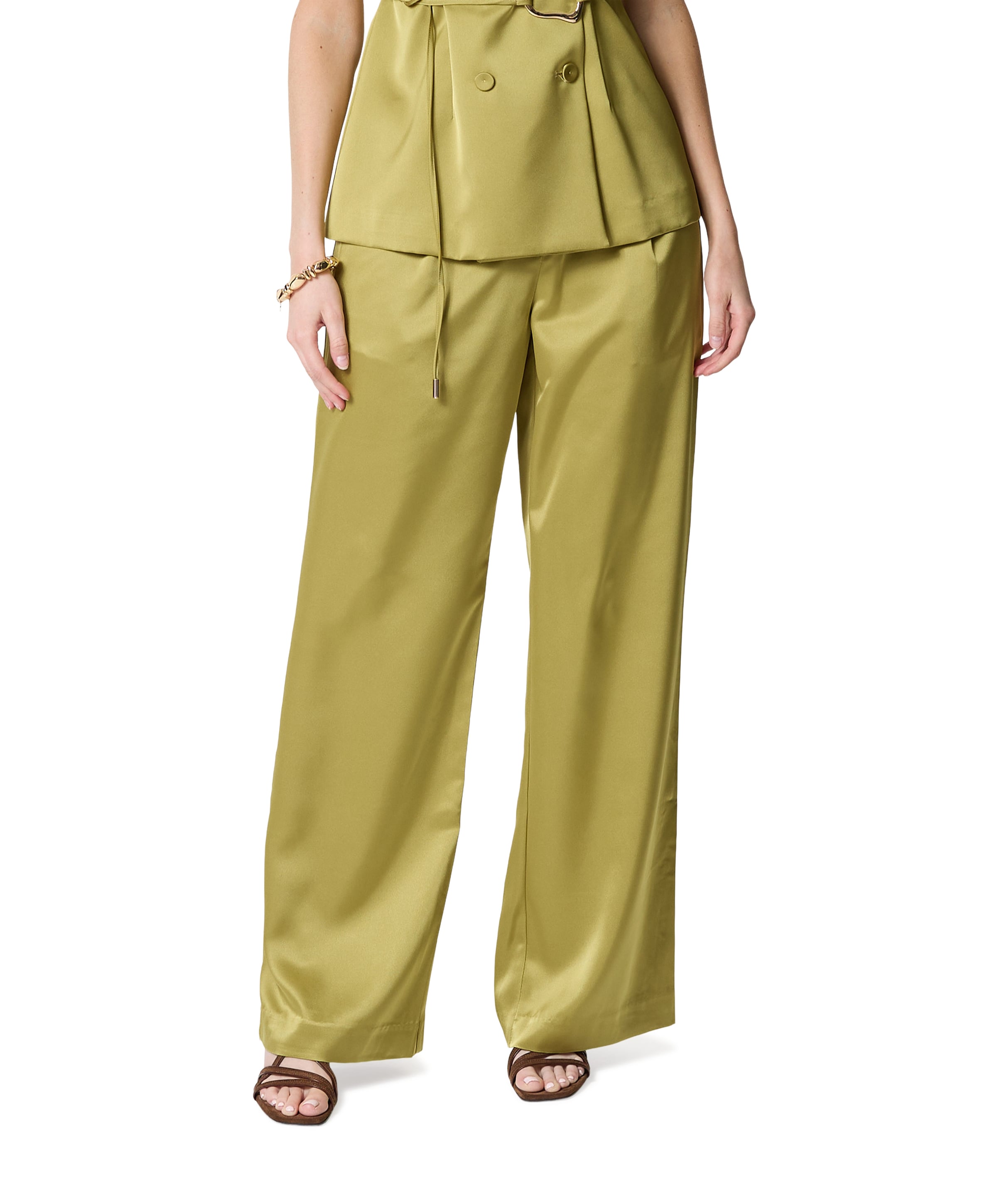 Peja dames pantalon groen