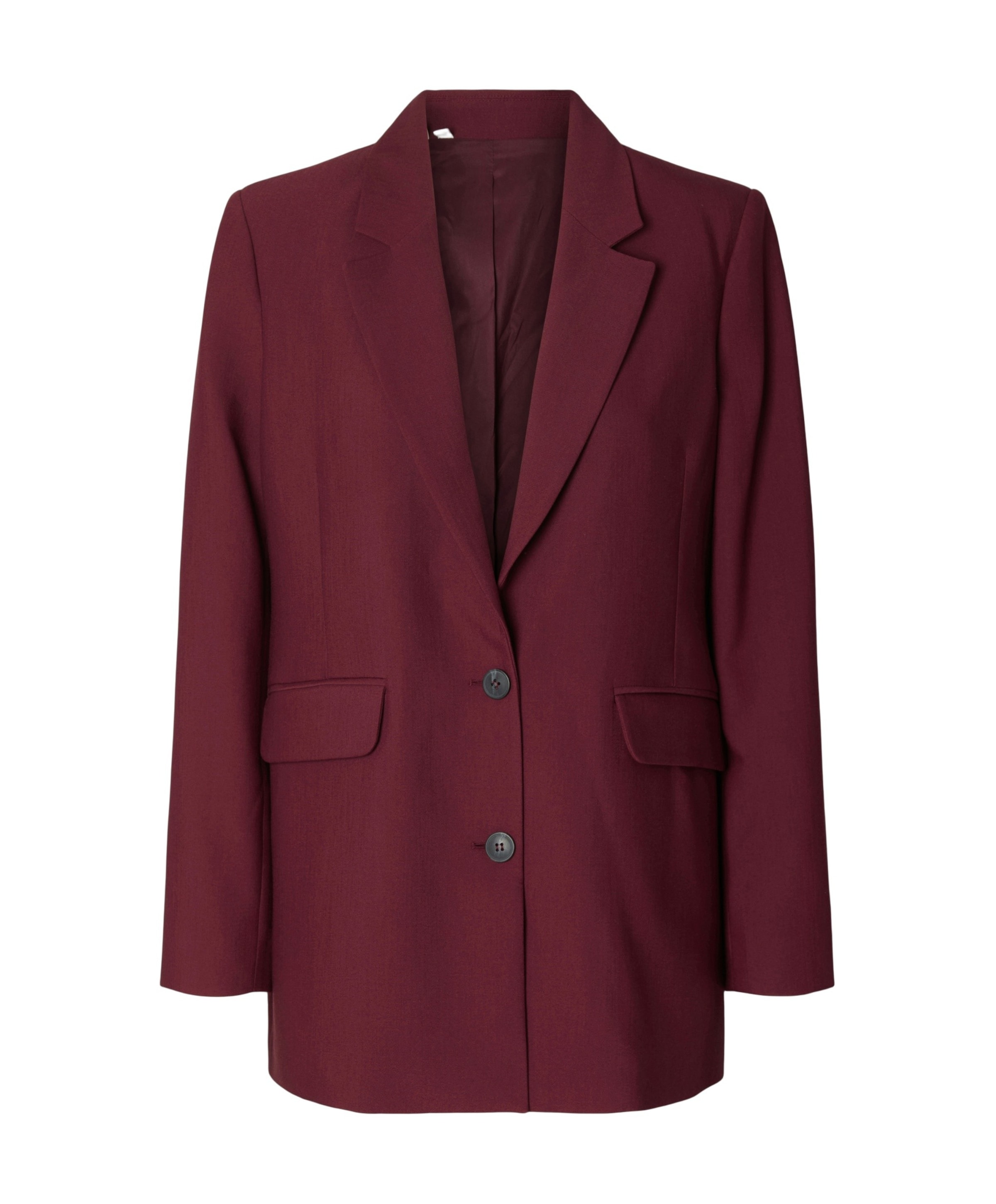 Dames blazer bordeaux