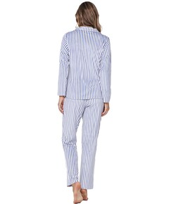 Dames pyjamaset blauw