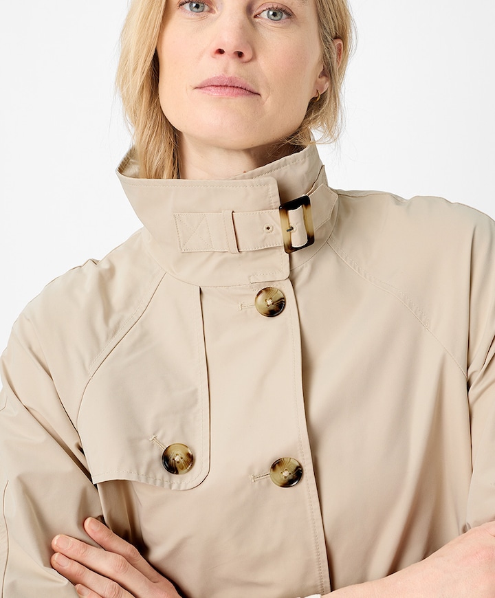 Dames jas beige