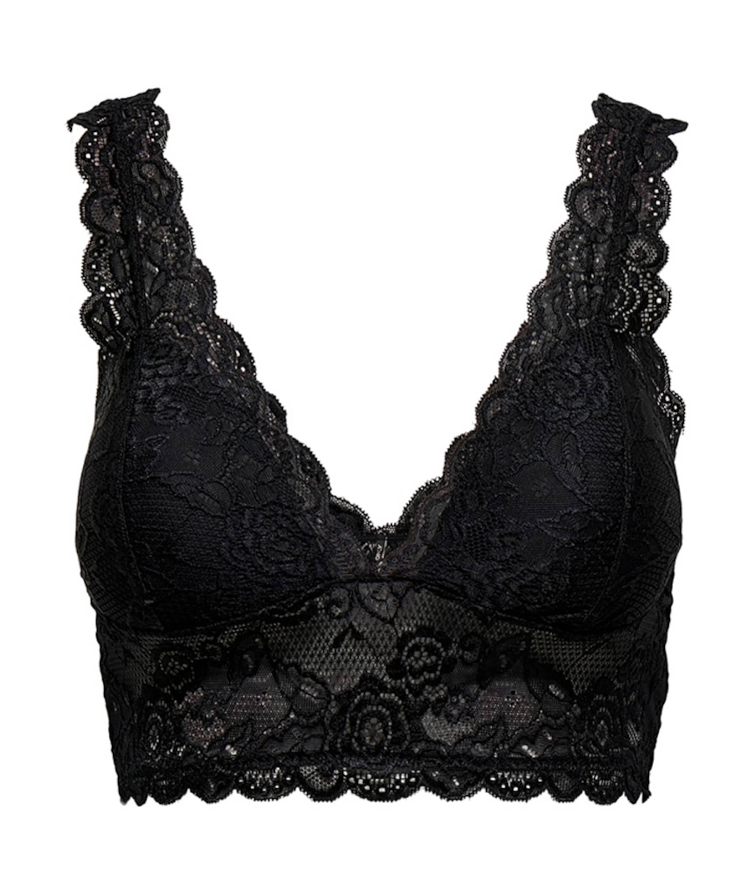 Bralette zwart