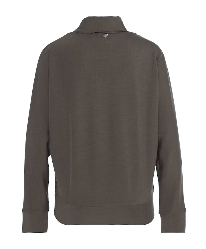Dames longsleeve bruin