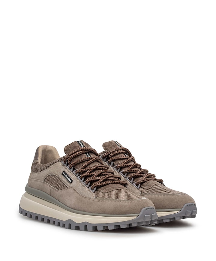 heren sneakers bruin