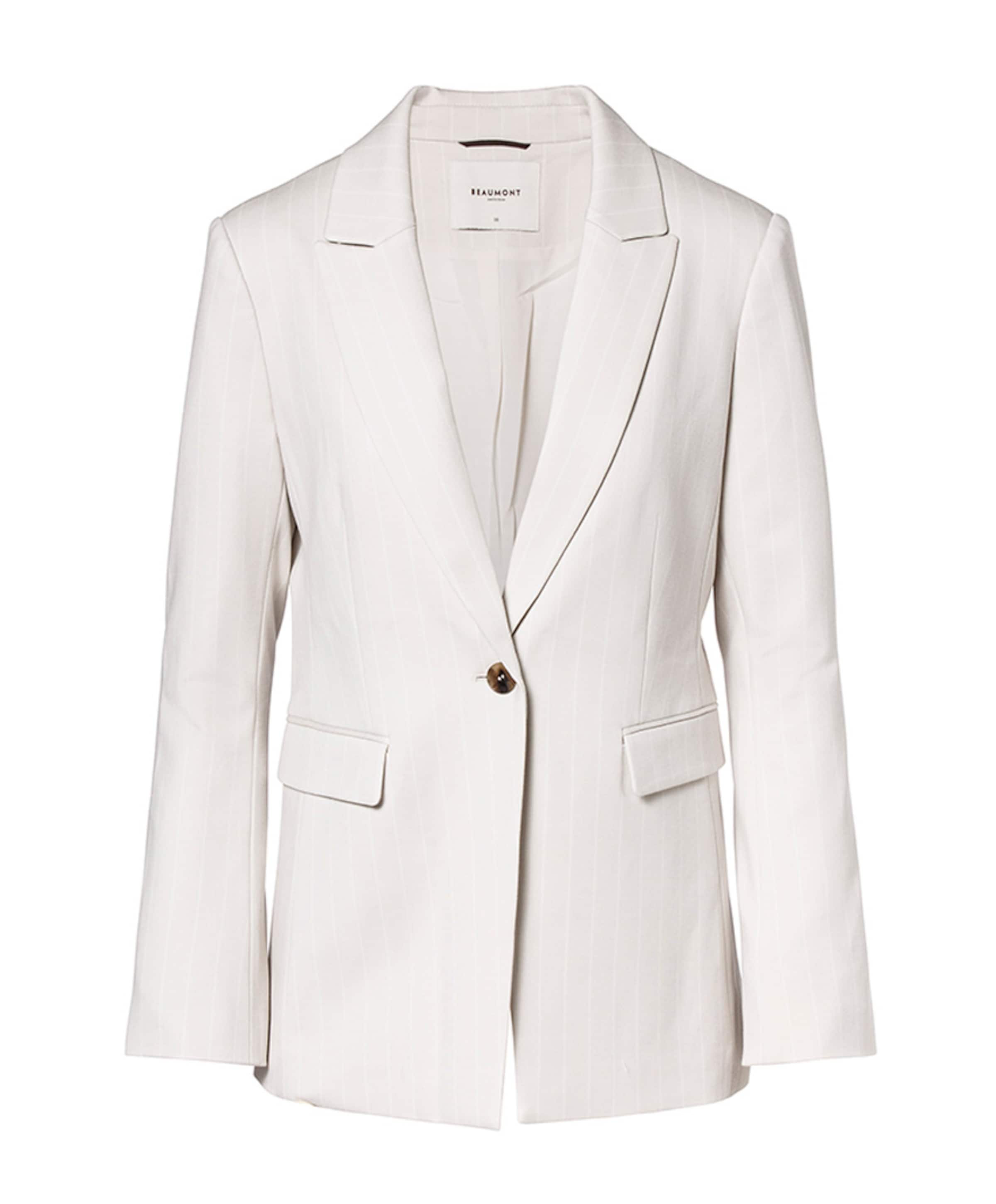 Dames blazer ecru