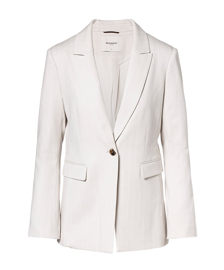 Dames blazer ecru