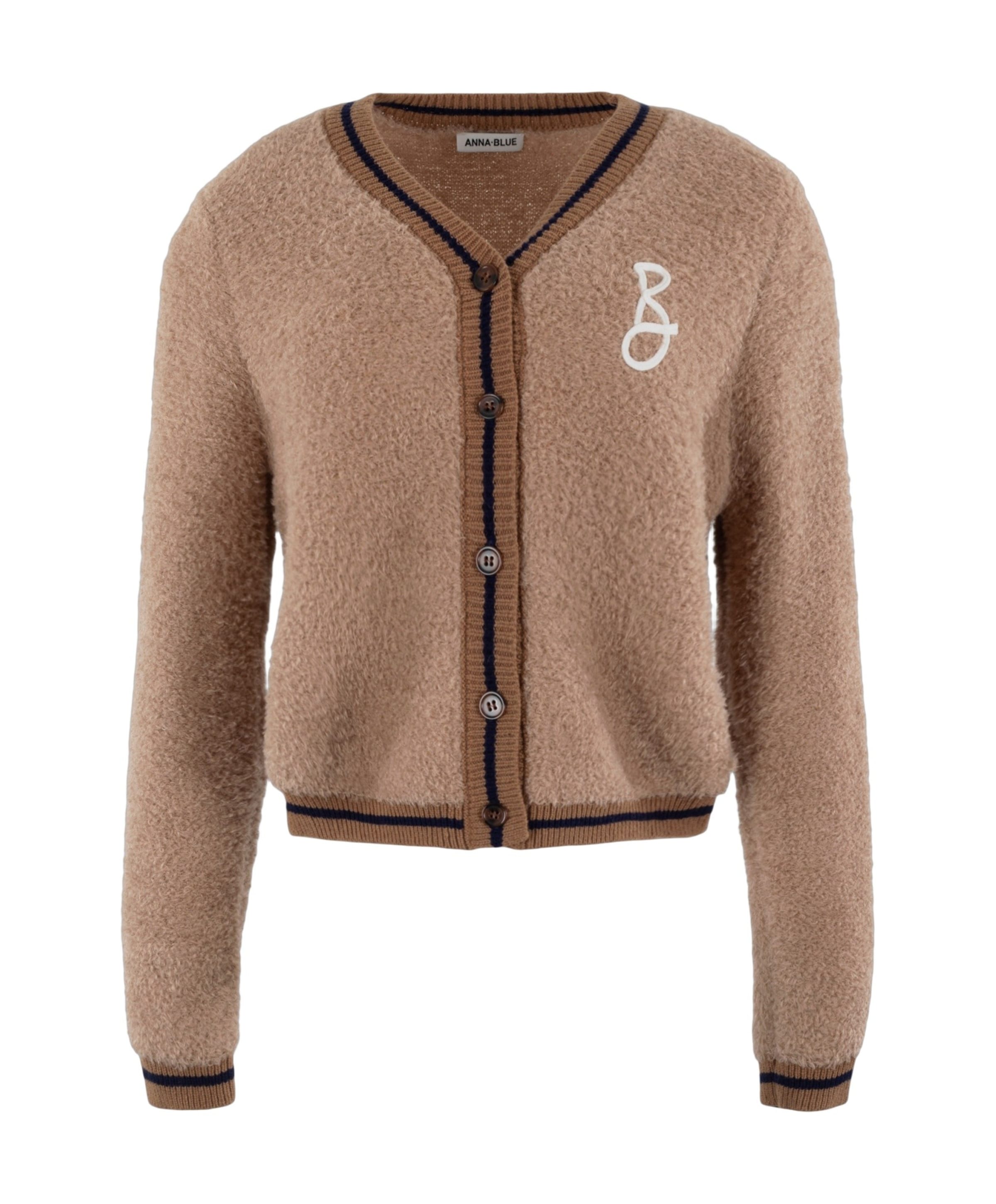 Dames vest beige