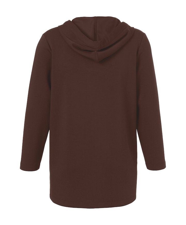 Dames vest bruin