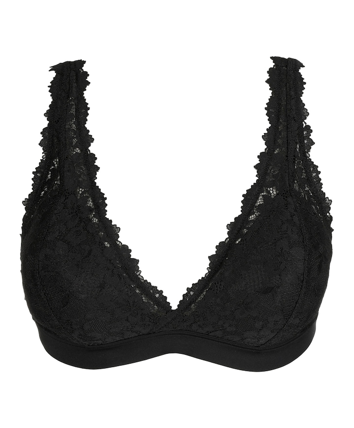 Dames bralette zwart