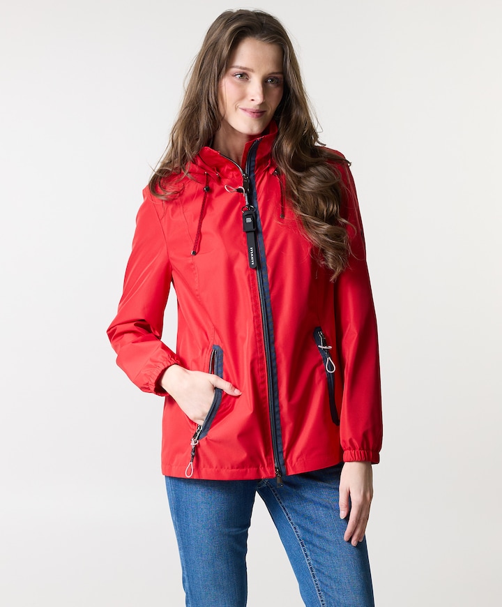 Dames jas rood