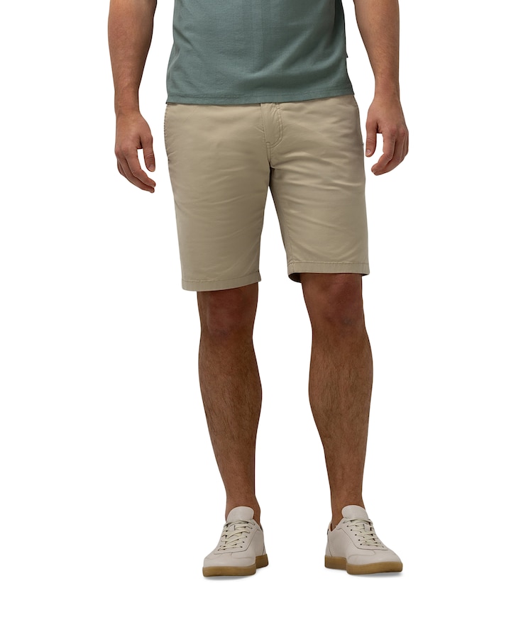 Bermuda Plain heren korte broek beige