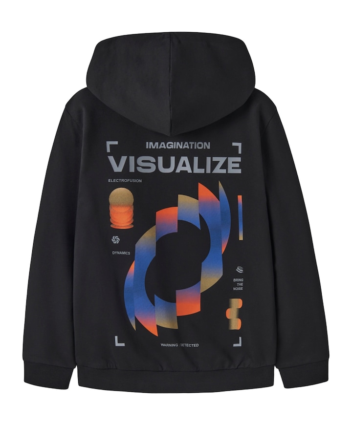 Jongens hoodie zwart