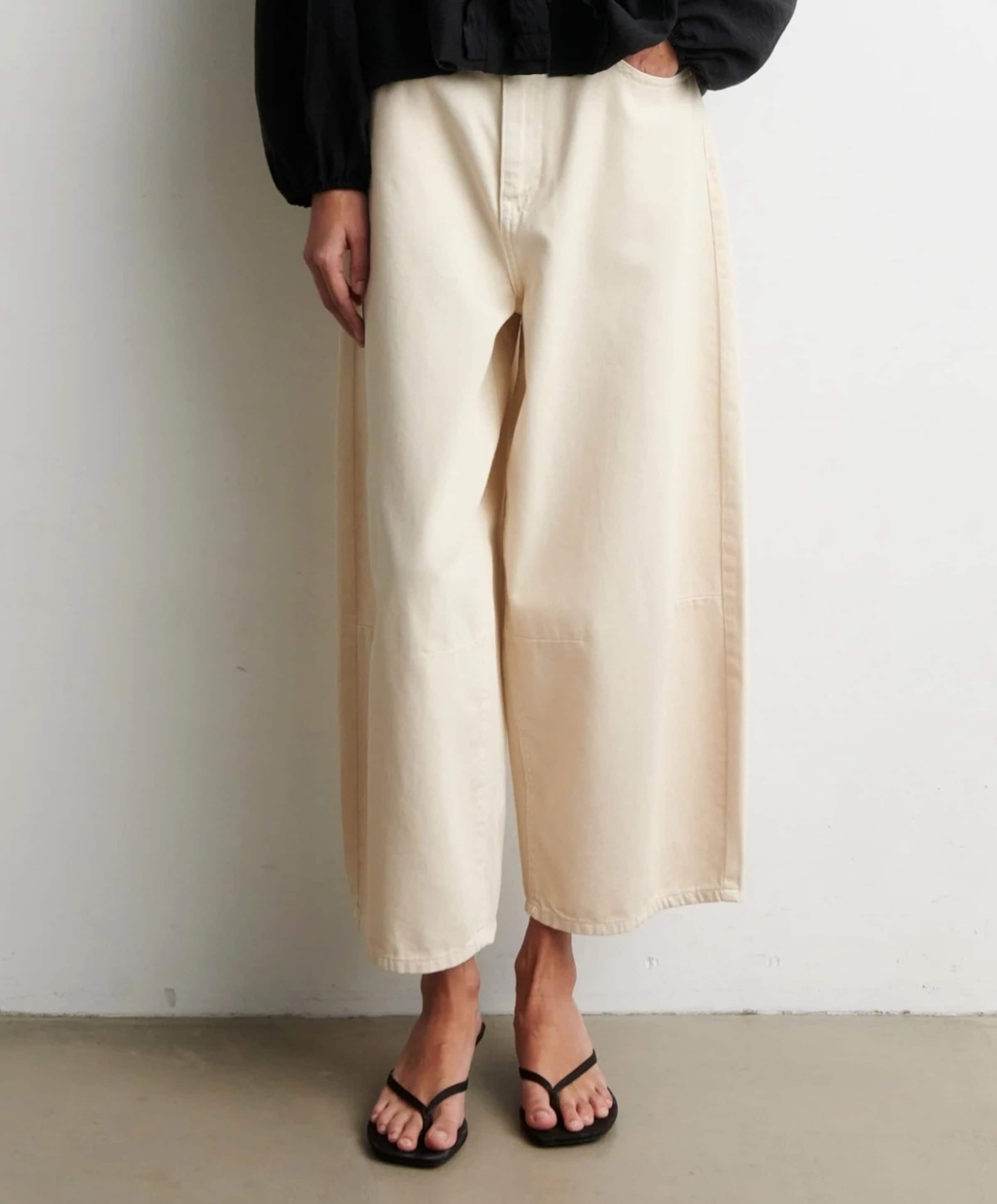 Reece Trousers dames broek ecru