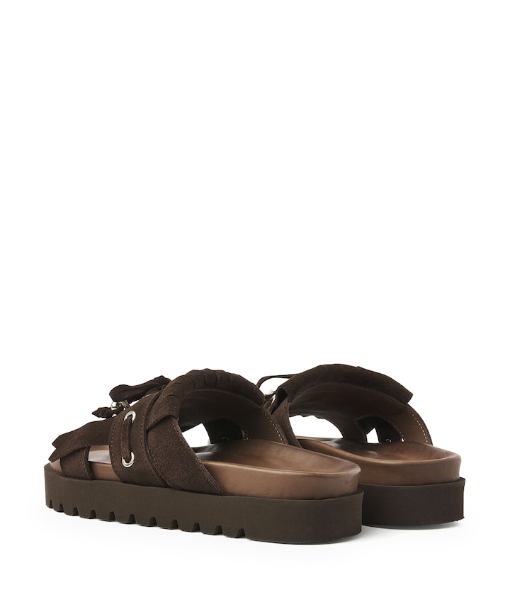 Rae Laila dames sandalen bruin