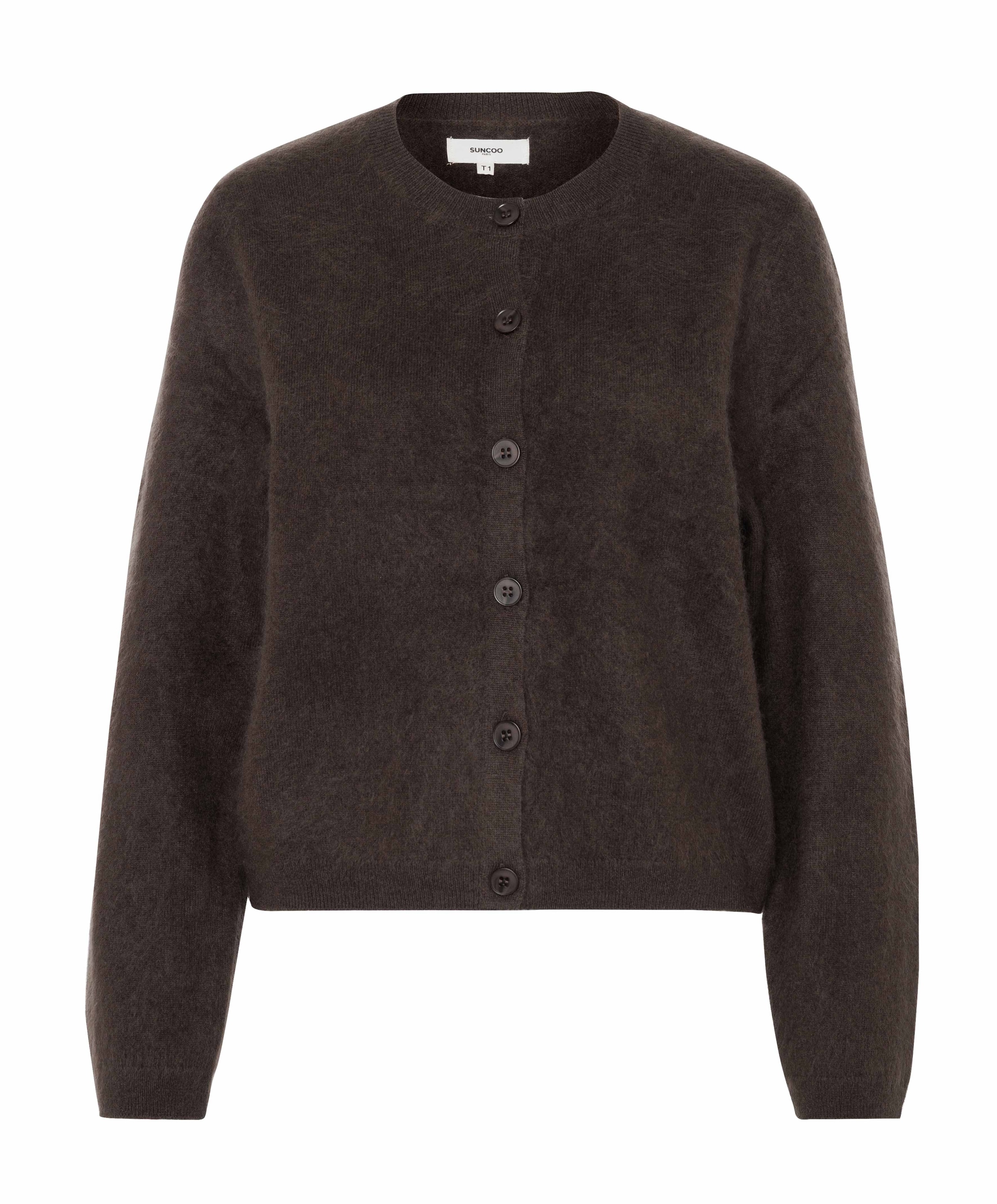 Dames vest bruin