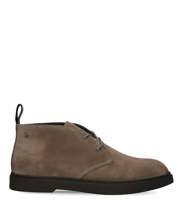 Cobble Clem heren veterboots beige
