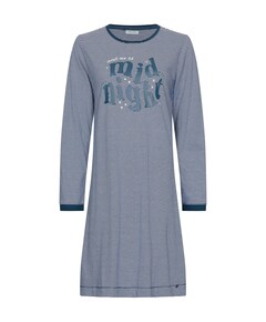 Dames nachthemd blauw