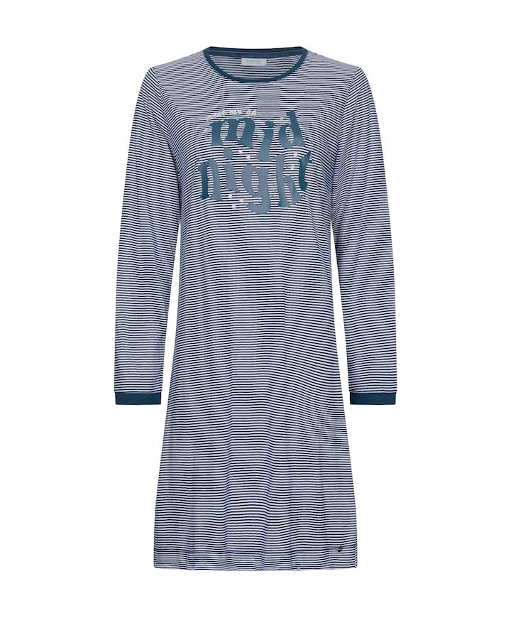 Dames nachthemd blauw