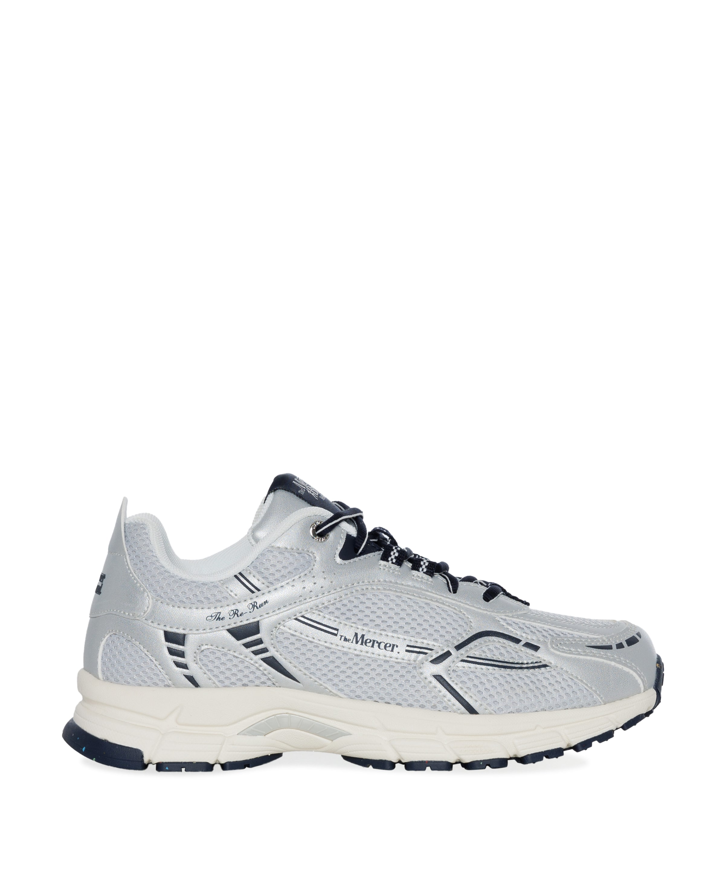 The Re-Run Speed dames sneakers zilver