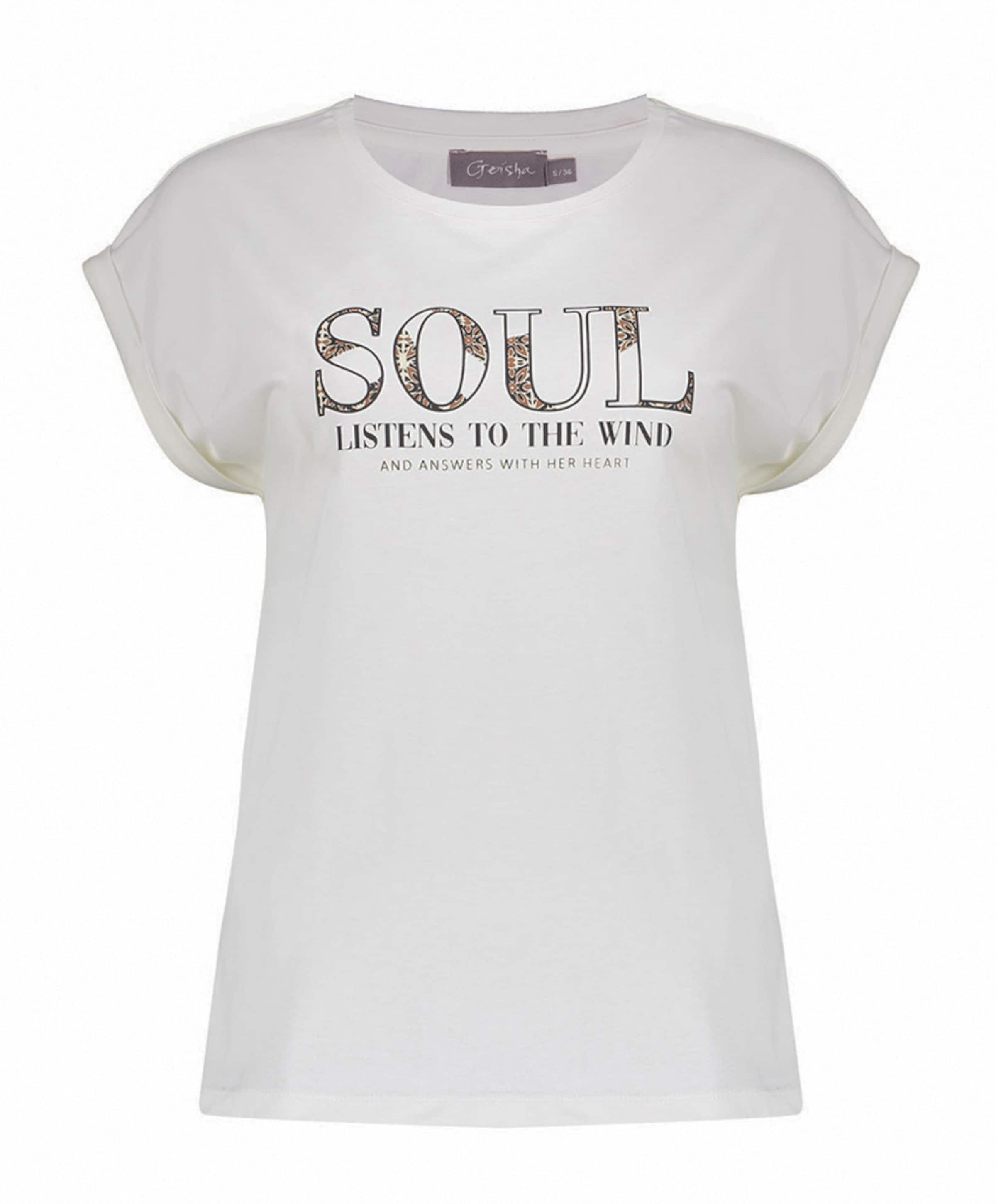 Dames T-shirt ecru
