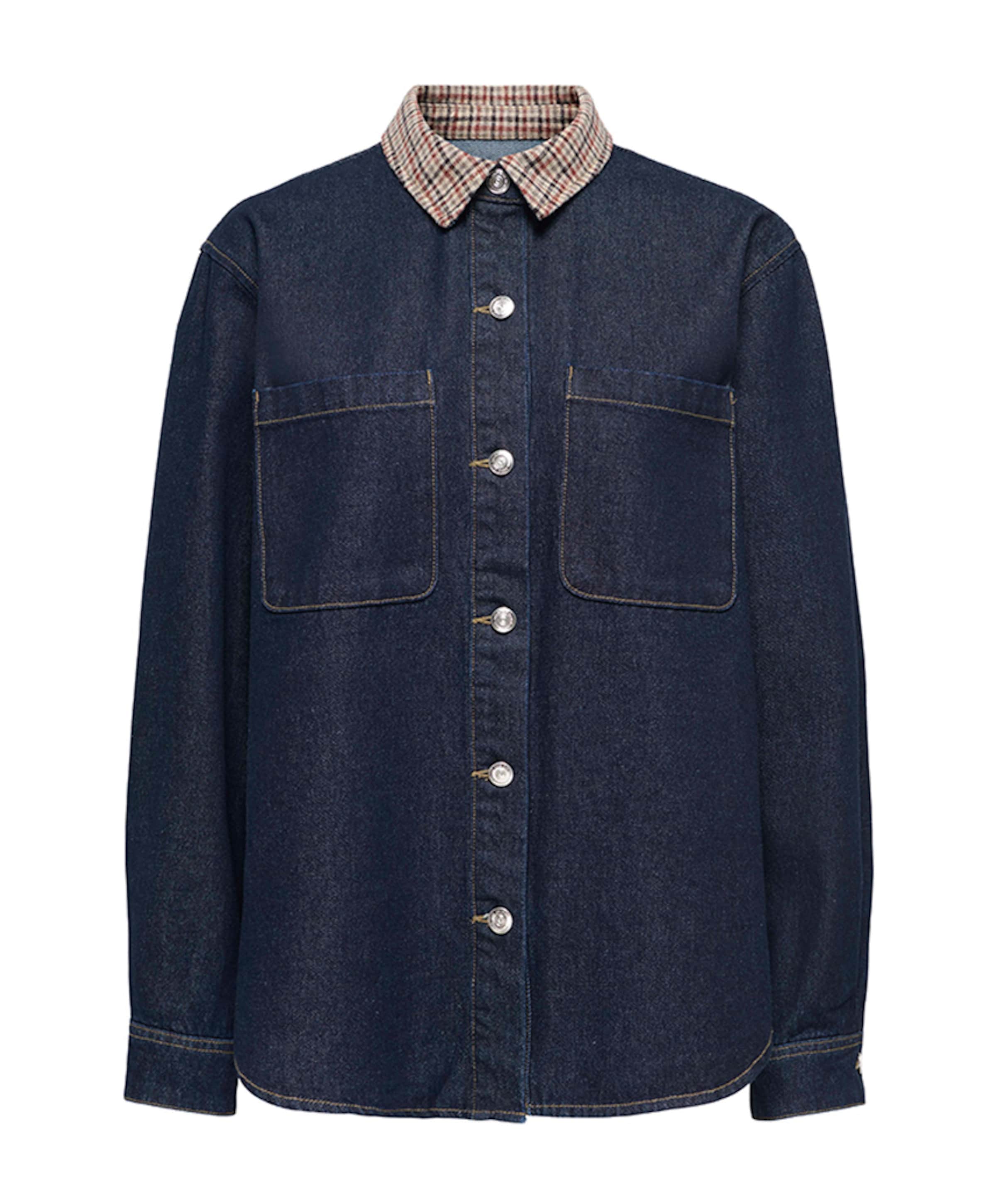 Dames blouse blauw