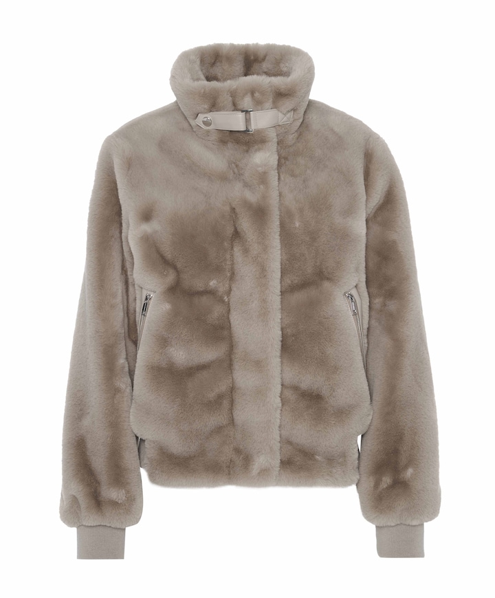 Dames jas beige