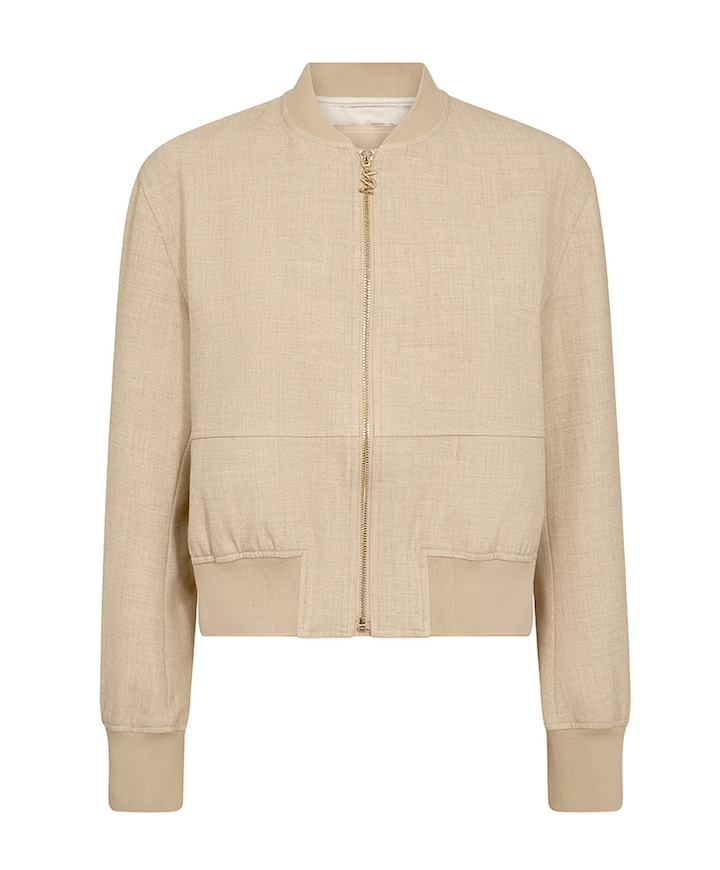 Dames jas beige