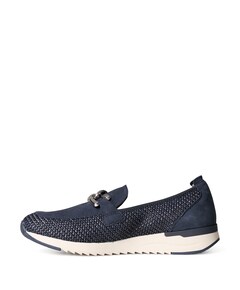 Women Slip-on dames instappers blauw