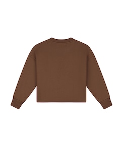 Meisjes sweater bruin