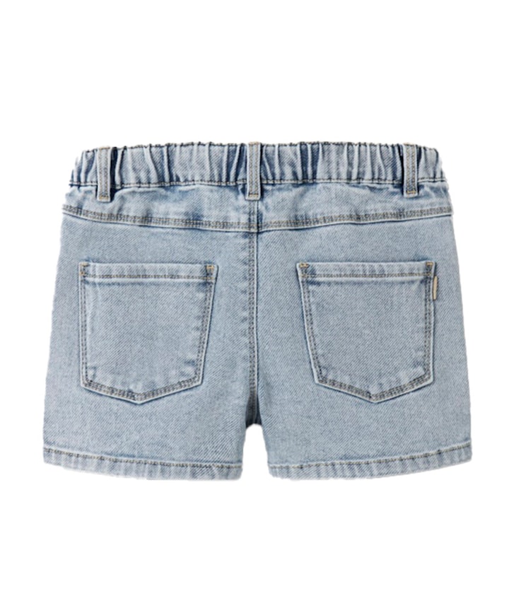 NMFROSE MOM DNM 1140-GY meisjes korte broek blauw