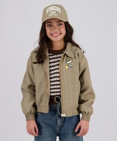 Meisjes jas bruin