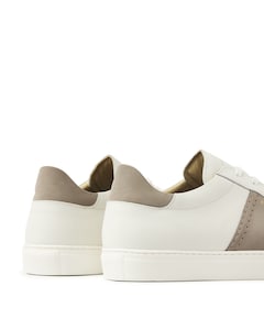 Jase Morris heren sneakers wit