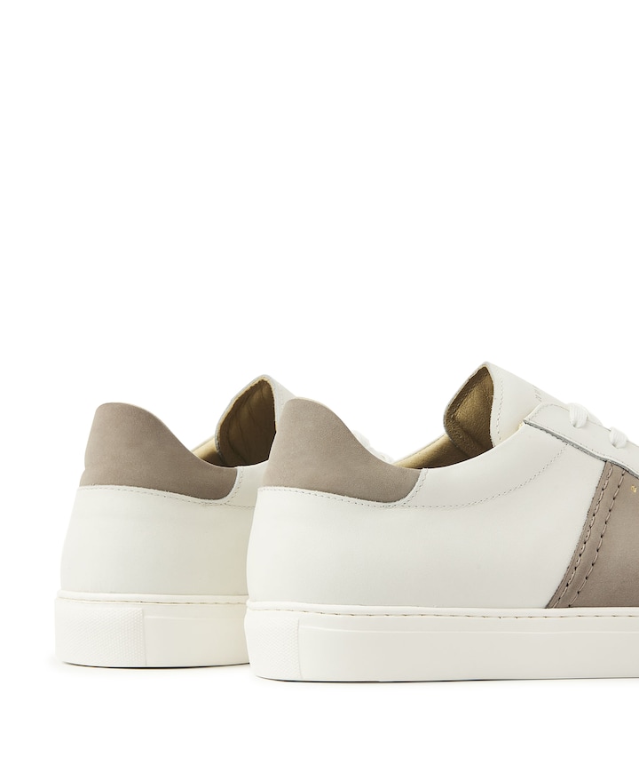 Jase Morris heren sneakers wit