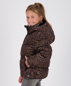 Meisjes jas bruin