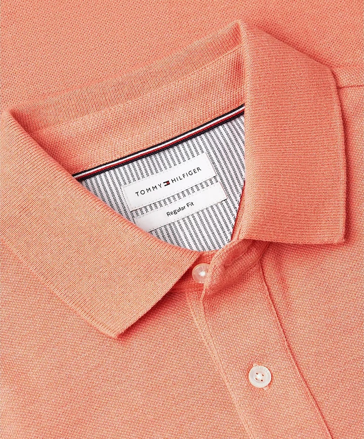 Heren polo oranje
