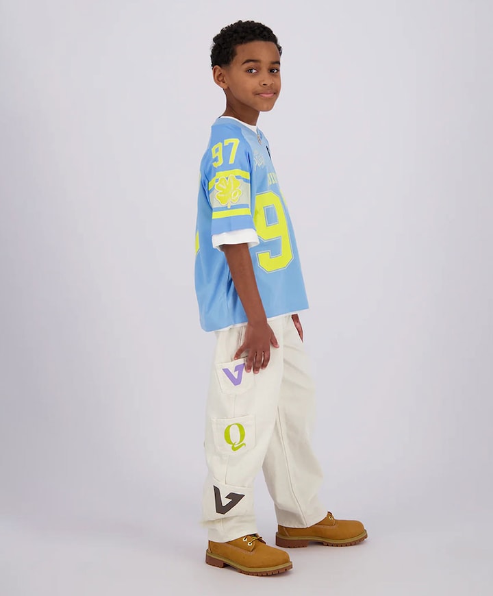 Lorenzo uniseks jeans  wit