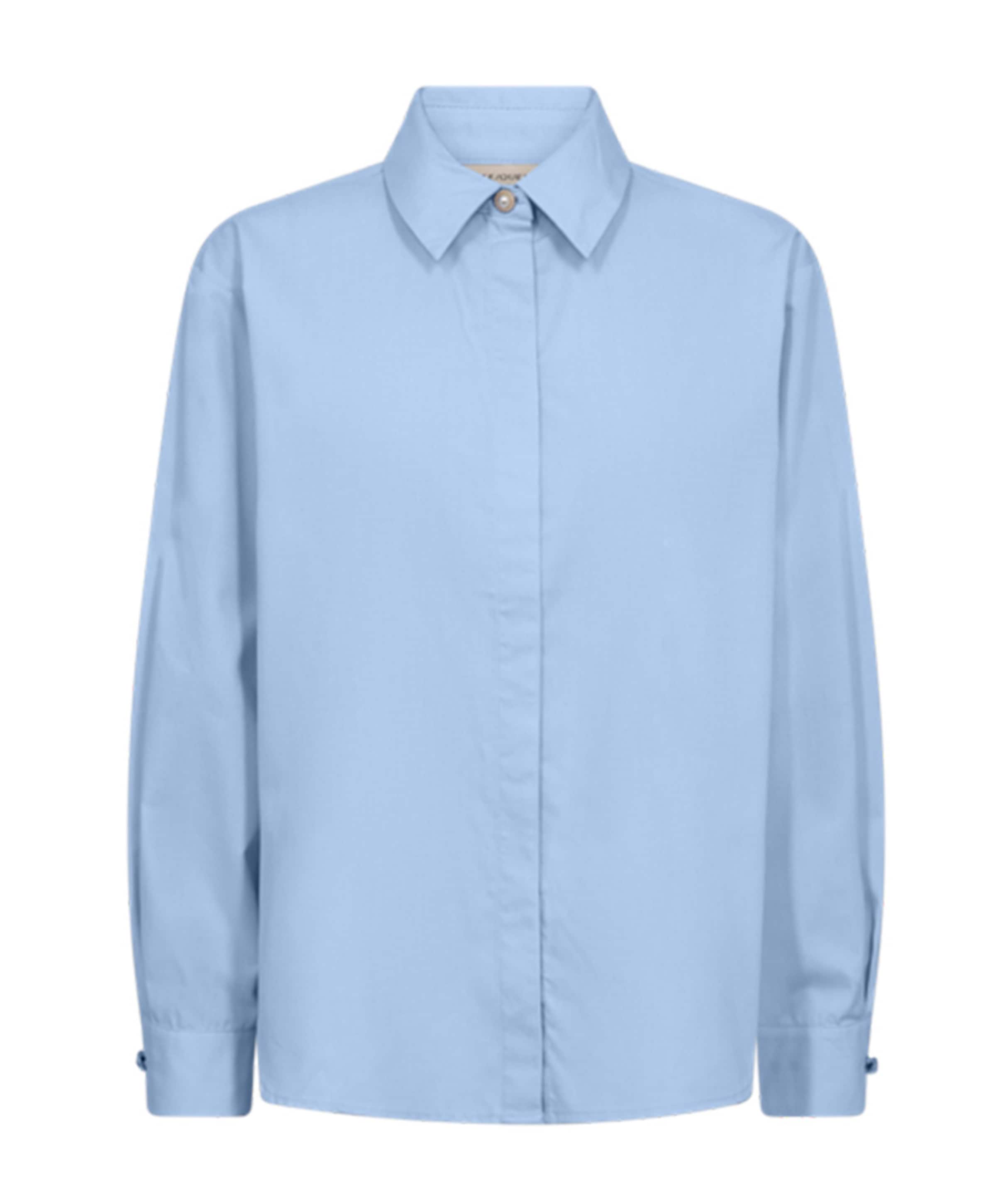 Dames blouse blauw