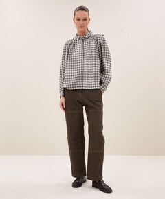 Dames blouse grijs