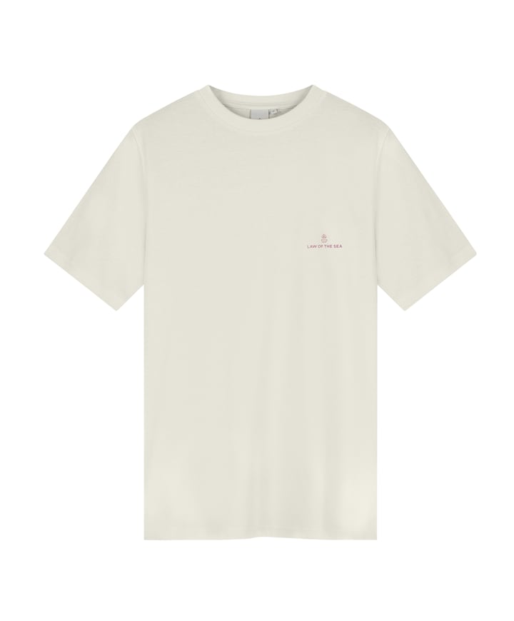 Heren T-shirt beige