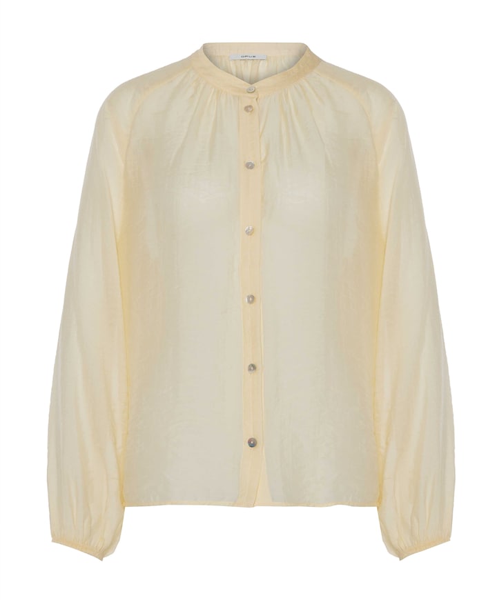 Dames blouse geel