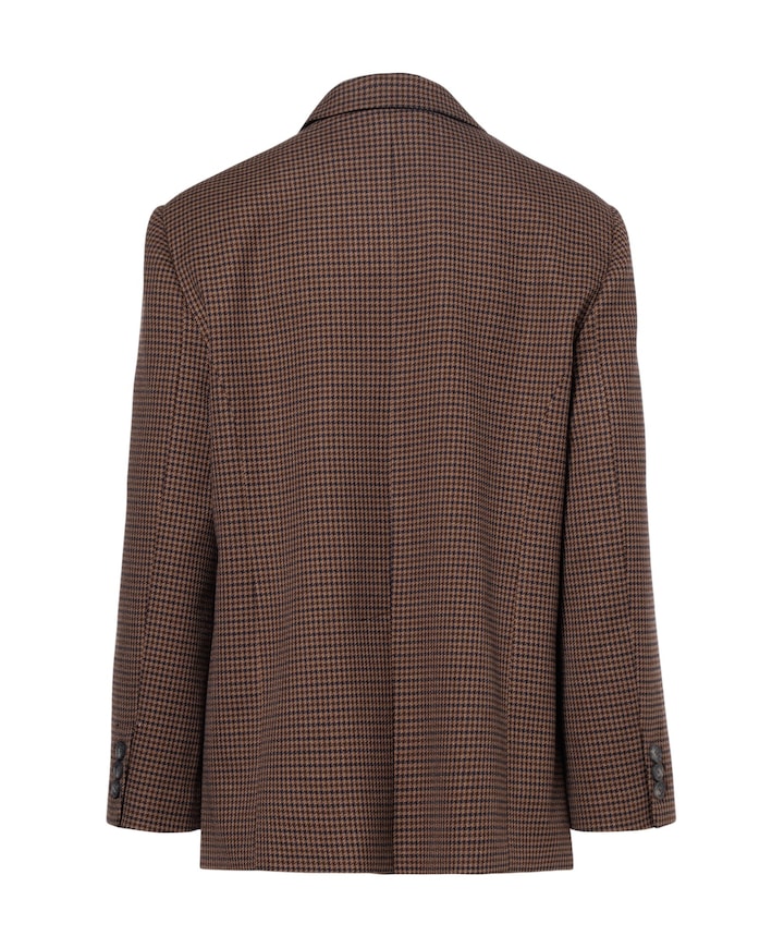 Dames blazer bruin