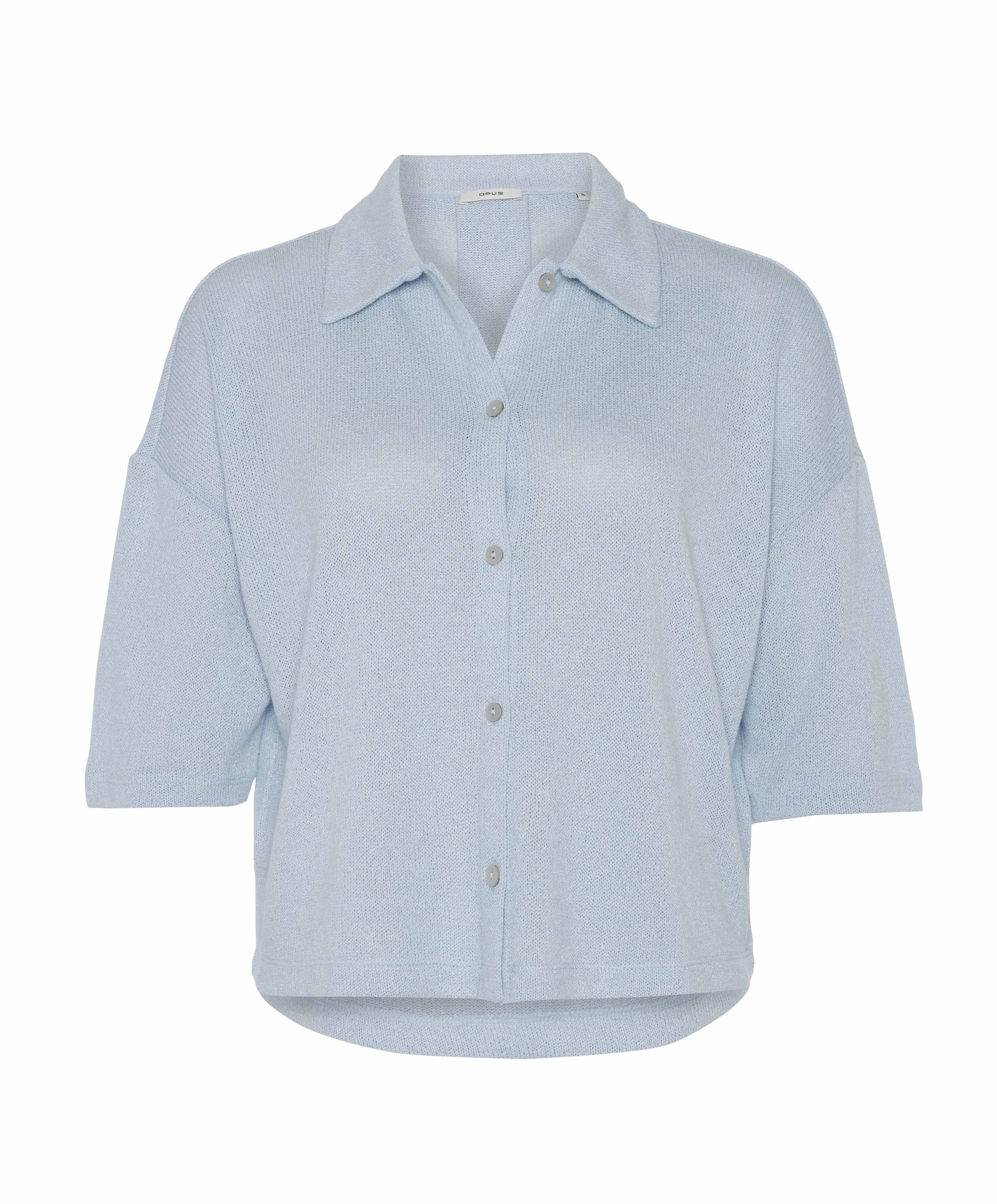 Dames blouse blauw