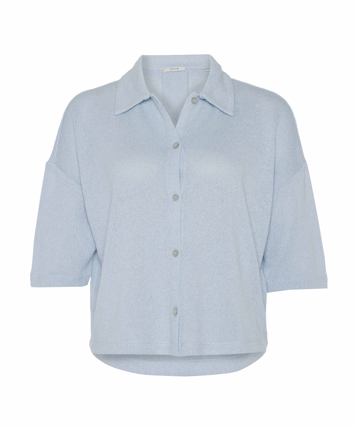 Dames blouse blauw