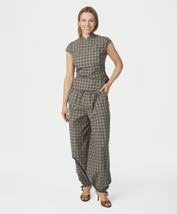 Dames blouse groen