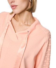 Dames sweater oranje