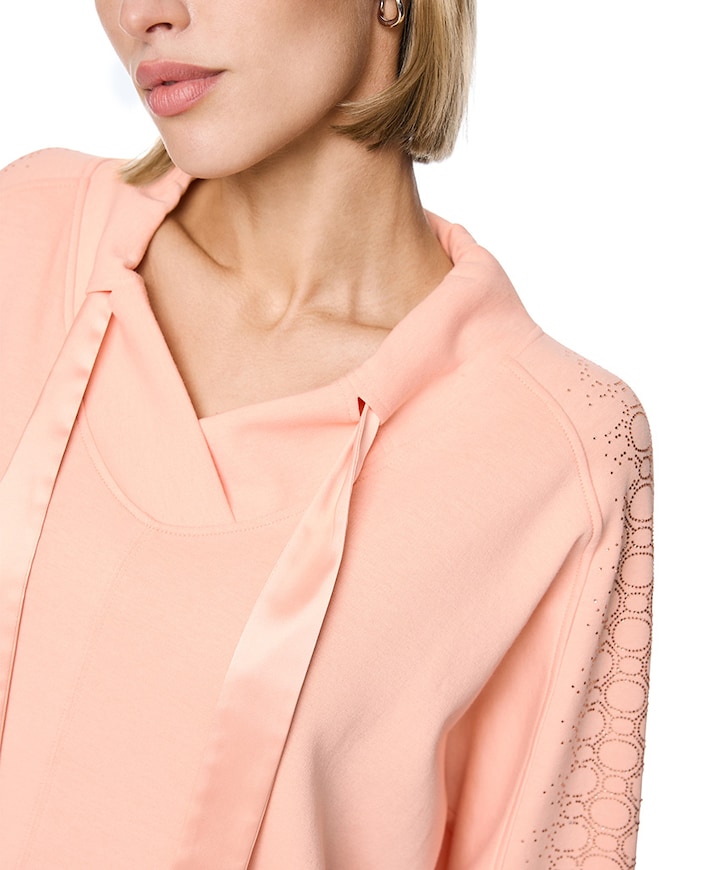 Dames sweater oranje