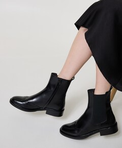 Boots dames enkellaarzen zwart